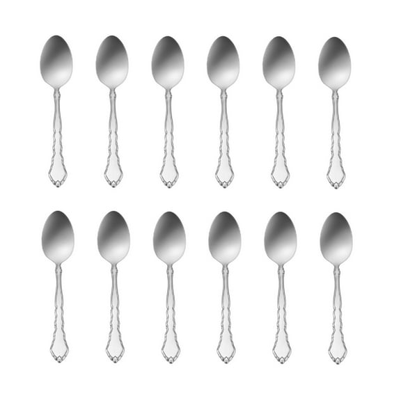 Oneida Satinique 18/8 Stainless Steel Teaspoon (Set of Twelve)