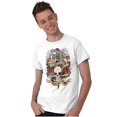 thumbnail image 4 of Love Kills Trust No One Skull Tattoo Plus Size Crewneck Graphic Tee Shirt Brisco Brands 5X, 4 of 5
