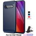 thumbnail image 1 of SCL LG V60 ThinQ Case, Carbon Fiber Effect Gel Grip Protection Cover [Anti Scratch][Anti Collision] Compatible with, 1 of 5