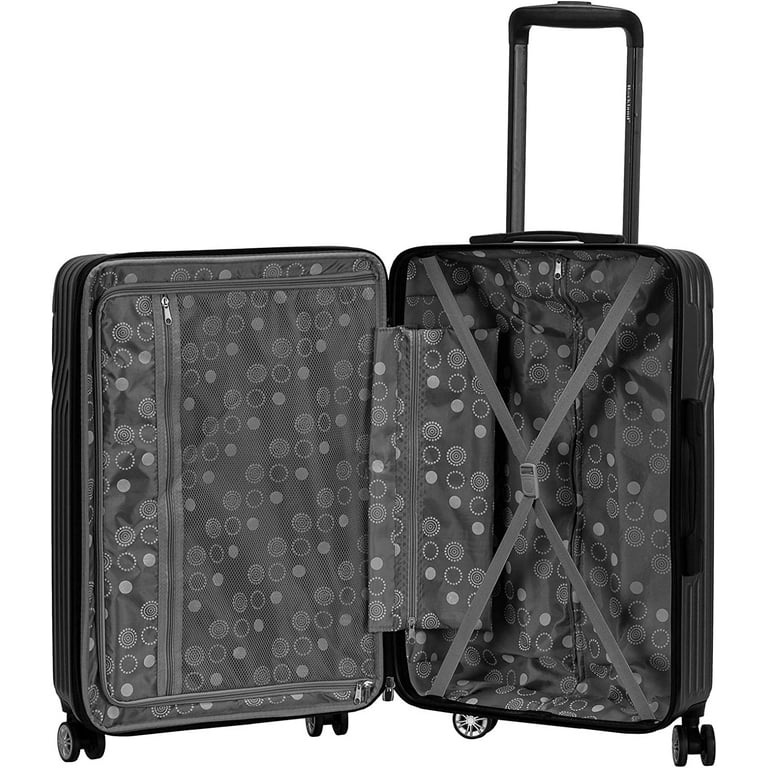 Free Shipping! Rockland Luggage Pista 3 Piece Hardside ABS Non