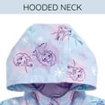thumbnail image 3 of Disney Frozen Elsa Princess Anna Zip Up Waterproof Rain Jacket Toddler to Little Kid, 3 of 5