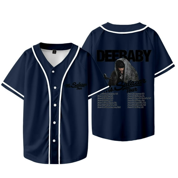 Deebaby Ms Salazar Tour Baseball Jersey Merch Personalized Baseball Shirts Unisex Sports Uniform