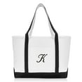 thumbnail image 2 of DALIX Premium Women's Tote Bags Large Tote Bag Personalized Gifts Black K, 2 of 8