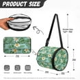 thumbnail image 7 of ZIATUBLE Palm Leaves Paper Towel Dispenser Foldable Hanging Toilet Paper Towel Holder Universal Roll Paper Towel Storage Case Reusable Paper Towel Roll Organizer Tissue Holder, 7 of 7