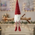 thumbnail image 6 of VOTRUDI Plush Gnome Ornament,Christmas Decorations Outdoor Clearance,Faceless Doll Hanging Decor,Christmas Indoor Decor for Room Office Tabletop,Red, 6 of 8