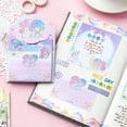 thumbnail image 4 of Cartoon Sanrio Post It Notes Anime Kuromi Cinnamoroll Mymelody Hellokitty Figure Student Stationery N Times Posted Message Book, 4 of 7