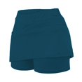 thumbnail image 4 of Riforla Women's Elastic Yoga Skirt Color Sports Shorts Lightweight High Waisted Tight Print Jogging 2025 Womens Skirts Navy L, 4 of 5