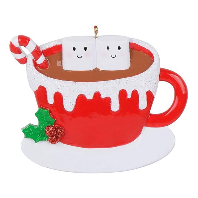 Colgante De Navidad Personalizado, Colgante De Resina, Adornos Colgantes Para Decoración De Árbol De Navidad Cateissary HA038022-00