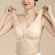 thumbnail image 4 of Sujetadores para mujer, sujetador sexy con botones en la parte delantera, sujetador transpirable sin costuras para mujer, tops cortos sin aros de acero, ropa interior de encaje para mujer, 4 of 5
