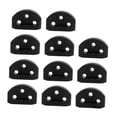 thumbnail image 2 of BELOVING 12Pcs 3 Hole Bridge Beads for Musical Instrument Ukulele Nylon String Guitar Black, 2 of 9