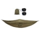 thumbnail image 1 of Columpio que acampa de nylon doble de la hamaca 210t con la hebilla de acero del mosquetón para el gris oliva interior al aire libre, 1 of 8