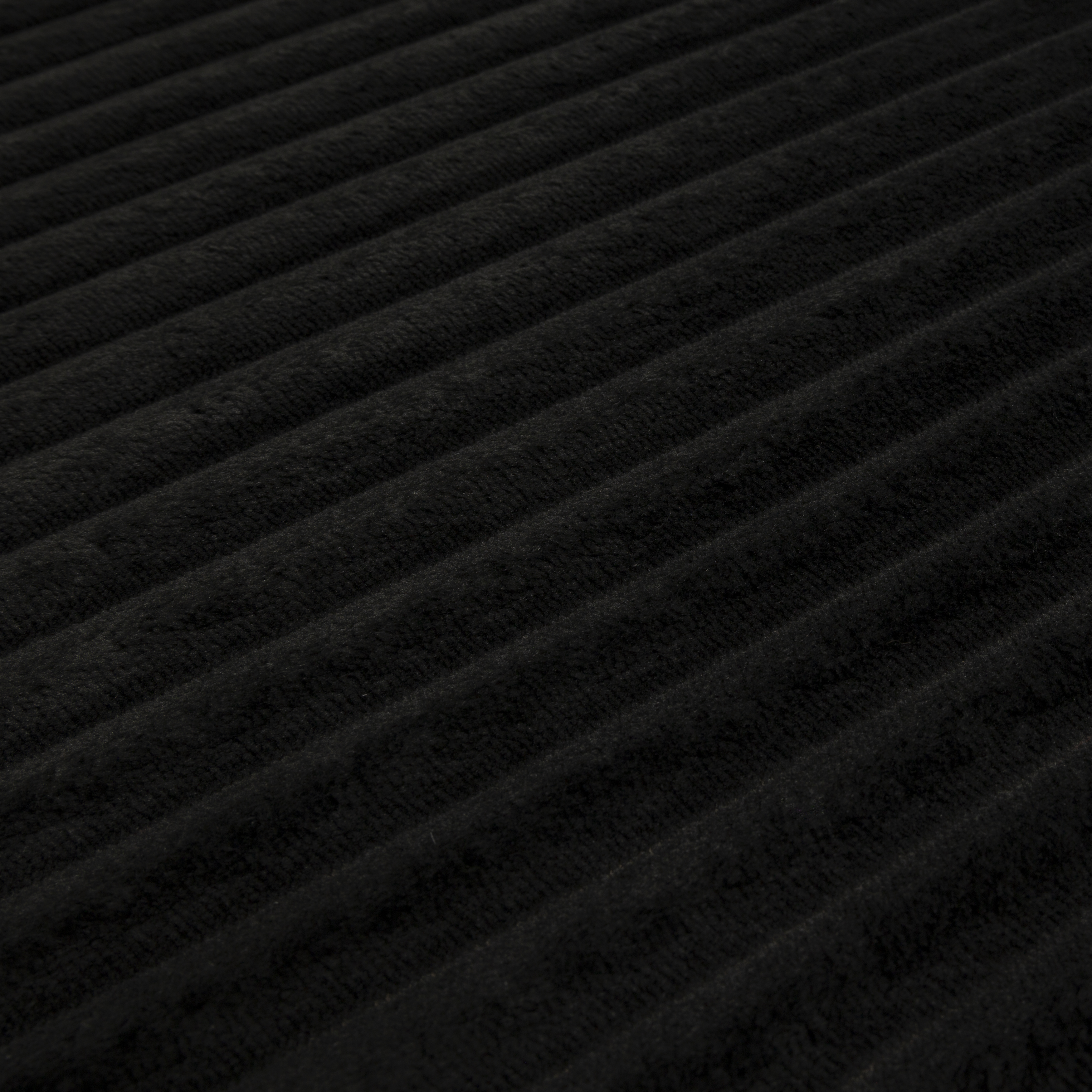 Mainstays Quick Dry Memory Foam Bath Rug, Rich Black, 20" x 30"