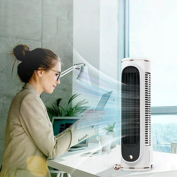 AZOON Tower Fans on Clearance,Tower Fans for Home,Small Fans for Desk,Energy Efficient Quiet Small Cooling Fan for Bedroom
