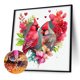 thumbnail image 2 of Pintura de diamante 5D DIY taladro redondo completo corona pájaro decoración del hogar (HQ196) FLhrweasw Nuevo, 2 of 9