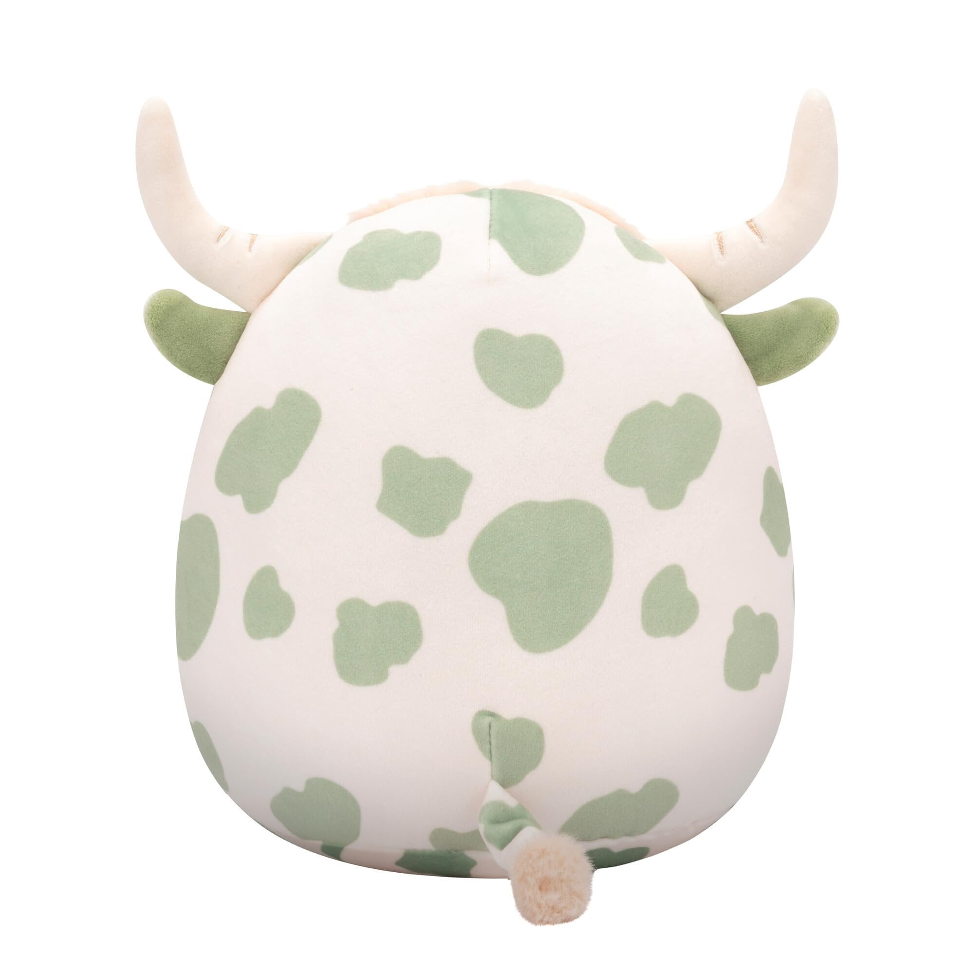 Squishmallows Celestino The Highland Cow with Stains, Sage Green, 19 cm