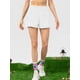 thumbnail image 3 of Pantalones cortos para correr para mujer 2 en 1 con bolsillos Cintura ancha Capa de cobertura, 3 of 7