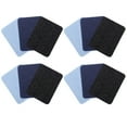 thumbnail image 3 of 12 parches termoadhesivos para suéteres, camisas, codos, rodillas y vaqueros (negro, azul oscuro y azul claro), 3 of 7