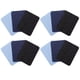 thumbnail image 4 of 12 piezas parches de hierro en suéteres camisa codos parche de rodilla parches de mezclilla de mezclilla (negro + azul oscuro + azul claro), 4 of 5