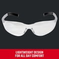 thumbnail image 4 of Gafas de seguridad Craftsman, ligeras y transparentes, paquete de 4, 4 of 7