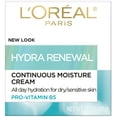 thumbnail image 3 of (3 pack) L'Oreal Paris Hydra-Renewal Continuous Facial Moisturizer for Dry Sensitive Skin, 1.7 oz, 3 of 9