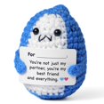 thumbnail image 1 of Muñeca de crochet Fabullus, regalo de cumpleaños y aniversario para él o ella, 1 of 6