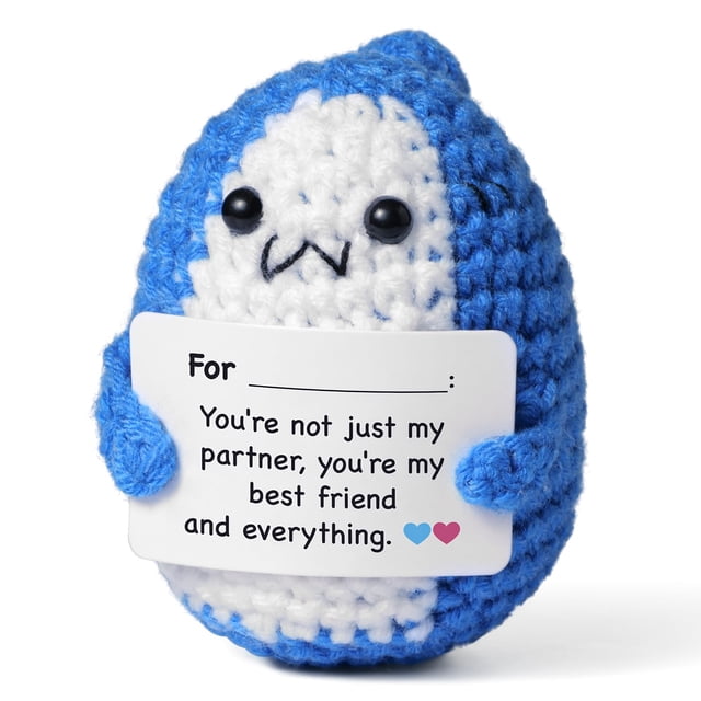 Muñeca de crochet Fabullus, regalo de cumpleaños y aniversario para él o ella