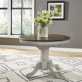 thumbnail image 4 of Carolina Crossing Pedestal Table Set- White, 4 of 5