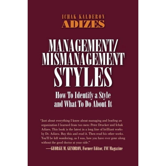 Management/Mismanagement Styles, (Paperback)
