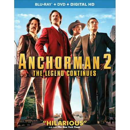 Anchorman 2: The Legend Continues (Blu-ray) (Best Of Anchorman 2)