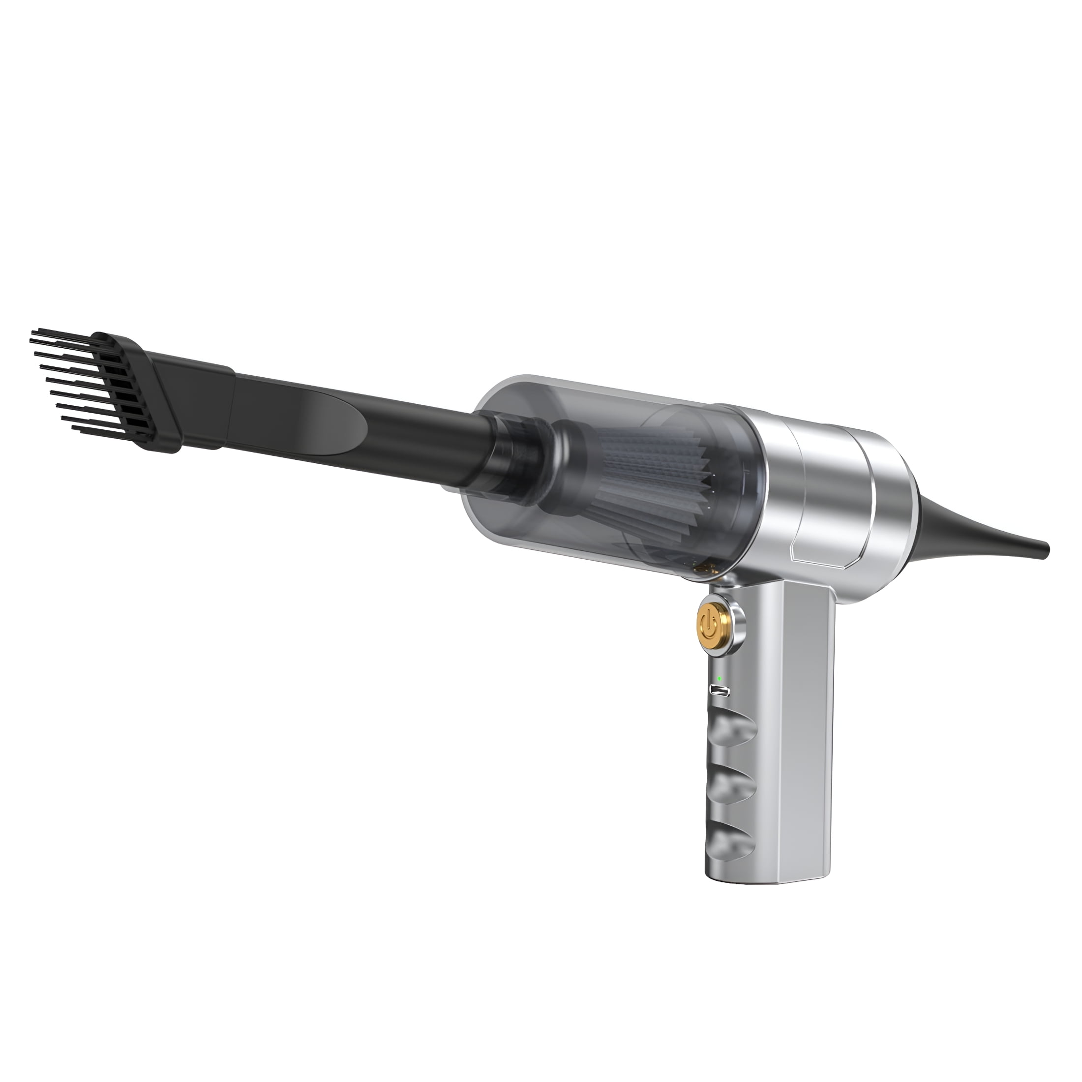 ZEPARO 5500Pa Mini Vacuum Cleaner: Handheld Vacuum&Electronics Duster&Hand Pump Cordless Keyboard Vac Compressed Air Blower for Computer Sewing Machine Laptop Car Home Office