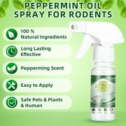 Rodent Repellent Peppermint Oil Spray-2.02 oz, 2 Count