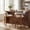 Beige,Walnut, variant on Harper & Bright Designs Bar Height Bar Stools Set of 2, 29" Mid Century Modern Counter Stools with Curved Back For Kitchen Island, Fabric Upholstered Rubberwood Bar Stools Chairs, Green,Walnut