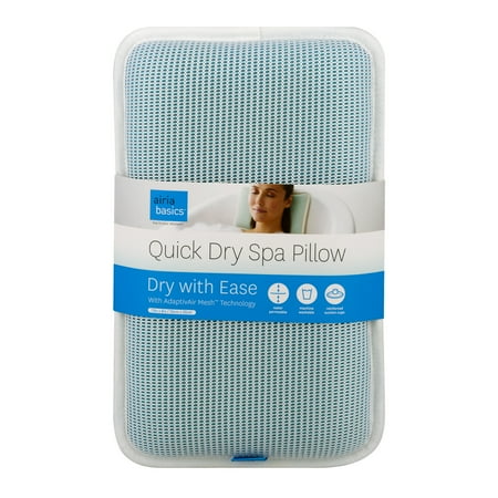 Catalina Spa Pillow - Airia Basics Quick Dry Spa Pillow, 1 Each