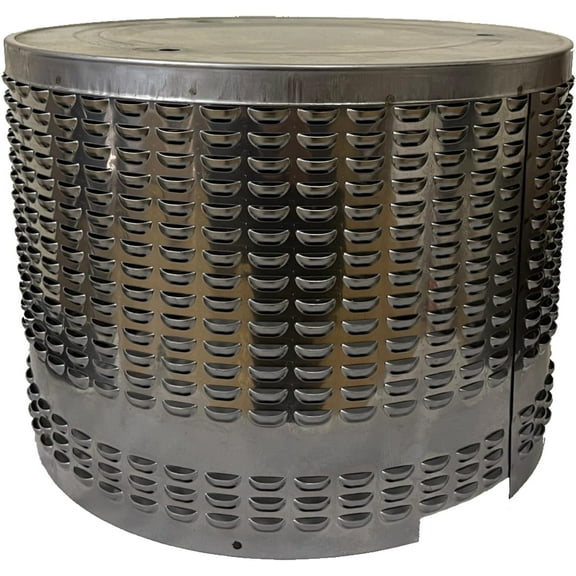 NCZH Upgraded Patio Heater Mesh Screen OEM Replacement Mesh Guard Panel for Round-Top Standing Heaters Stainless Steel Safety Screen for NCZH Model