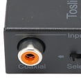 thumbnail image 3 of Optical to Coax Audio Converter Optical Coaxial Digital SPDIF BiDirectional Switch, 3 of 8