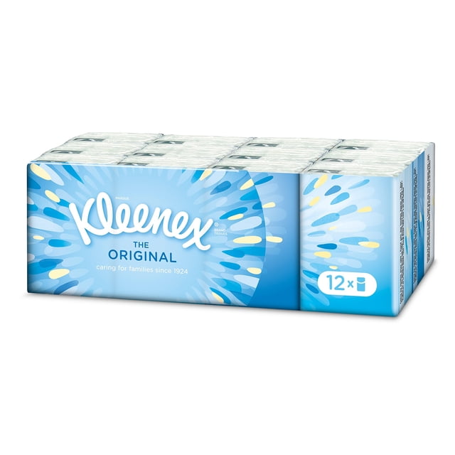 Pañuelos Kleenex The Original 12 paquetes suaves y resistentes