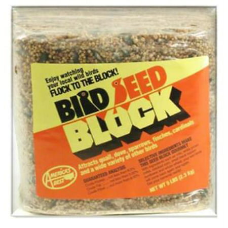 Arizona's Best 5 LB Wild Bird Seed Block Only One