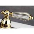 thumbnail image 2 of Kingston Brass Wilshire 4-Inch Centerset Bar Faucet Polished Brass Polished, 2 of 5