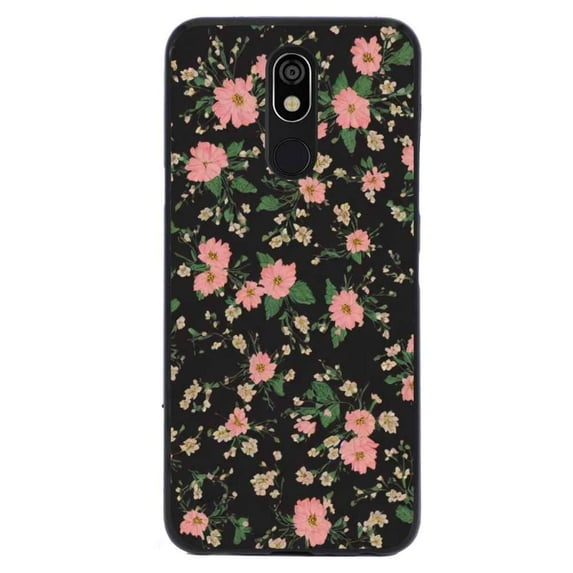 Floral-137 Phone Case, Degined for LG Solo LTE Case Men Women, Flexible Silicone Shockproof Case for LG Solo LTE