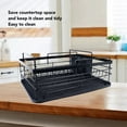 thumbnail image 4 of Large Dish Drainer, Dish Drying Rack Plastic Tray  For Kitchen Counter For Cabinet, 4 of 8