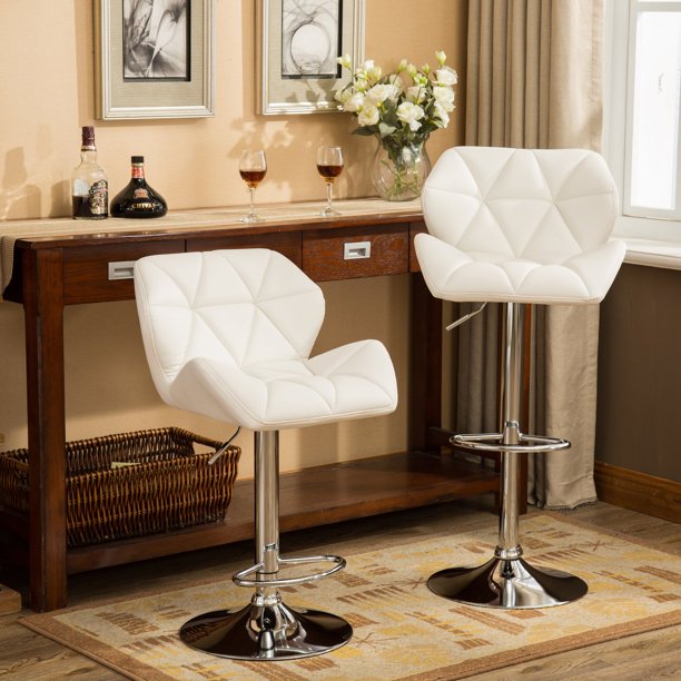 Roundhill Furniture Glasgow Contemporary Tufted Adjustable Height
