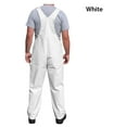 thumbnail image 3 of Rugged Blue Men Workwear Big & Tall Painter Bib Overalls - White - 44x32, 3 of 4