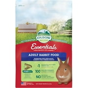 Oxbow Essentials Adult Rabbit Food - All Natural Adult Rabbit Pellets - Veterinarian Recommended- No Seeds, Fruits, or Artificial Ingredients- All Natural Vitamins & Minerals- Made in the USA- 10 lb.