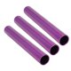 thumbnail image 1 of 3PCS Competition Relay Baton Bright Color Hollow Carved Aluminum Alloy Relay Baton Track for Training Competition Purple, 1 of 4