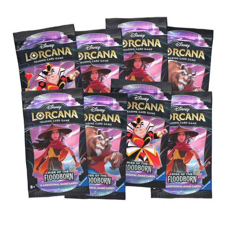 Disney Lorcana Trading Card Game: Rise of the Floodborn Illumineer's Trove  Box
