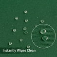 thumbnail image 2 of 210GSM Round Table cloth, Water Resistance Microfiber Tablecloth, Decorative Fabric Circular Table Cover for Outdoor and Indoor Use (Blackish Green, 60 Inch Diameter), 2 of 6