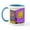 White/Blue Inside, variant on CafePress - Heisenberg Department Of Physics Mug (Left Handed) - 11 oz Ceramic Mug - Novelty Coffee Tea Cup