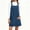 Navy blue, variant on Sleeveless A-line Denim Dress Women Casual Loose Jean Dress with Pocket