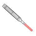 thumbnail image 2 of Monstrate Cestas para parrilla antiadherentes, red para barbacoa reutilizable, soporte giratorio para barbacoa Cocina y Comedor, 2 of 6