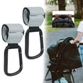 thumbnail image 6 of 2 Pieces Baby Hooks Clip Accessories for Bicycles Light Blue, 6 of 8
